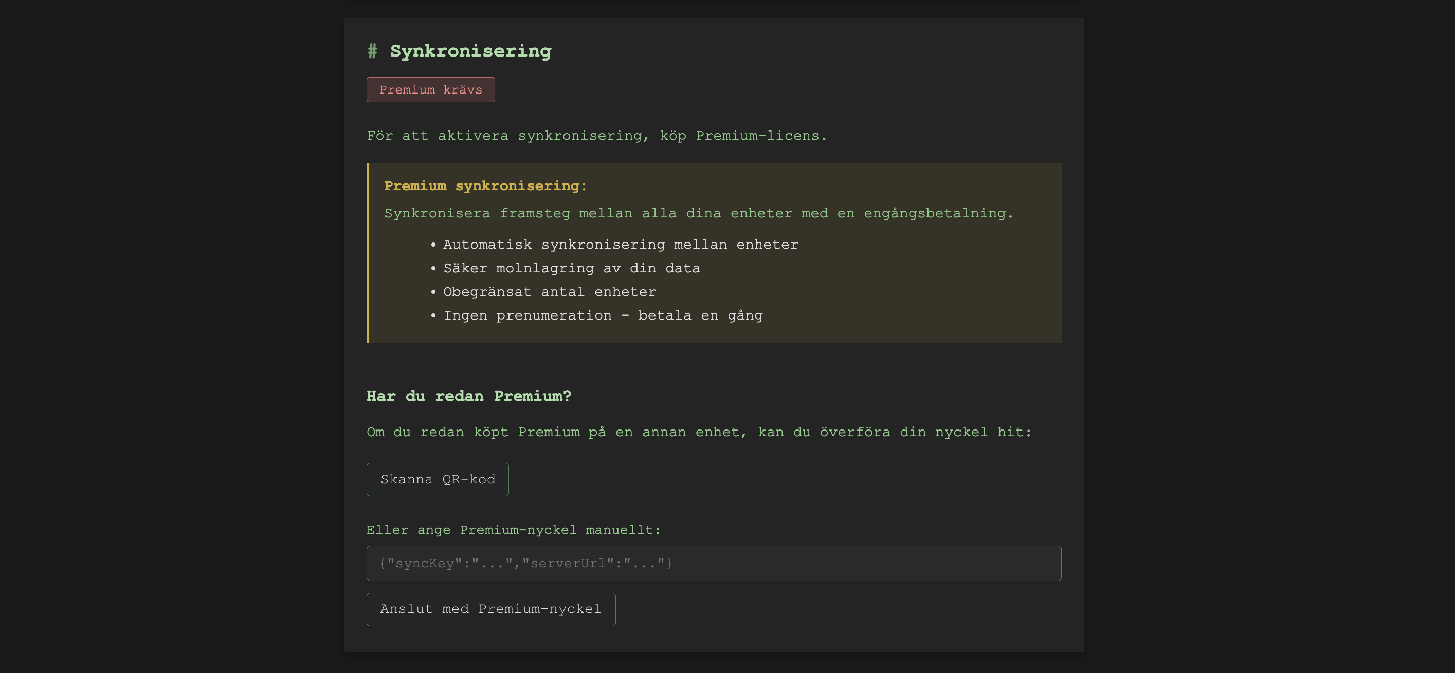 Start / Hem dashboard översikt